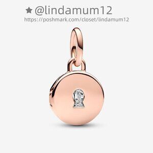 Pandora Openable & Engravable Love Locket Dangle Charm